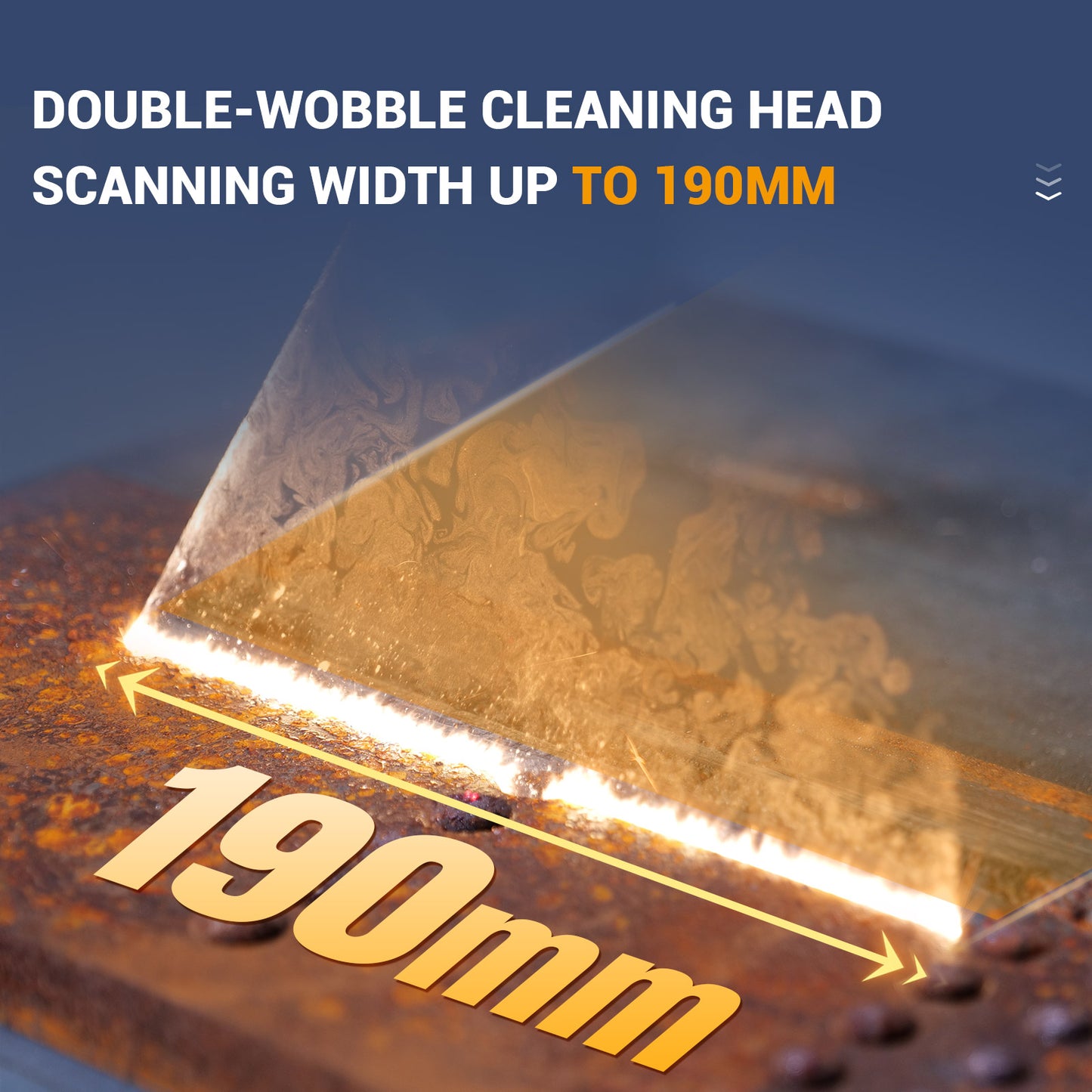 SFX 300W 500W Intelligent Interconnection Portable Air-cooled Pulse Laser Cleaning Machine Metal Wood Rust Paint Oil Oxide Layer Remover