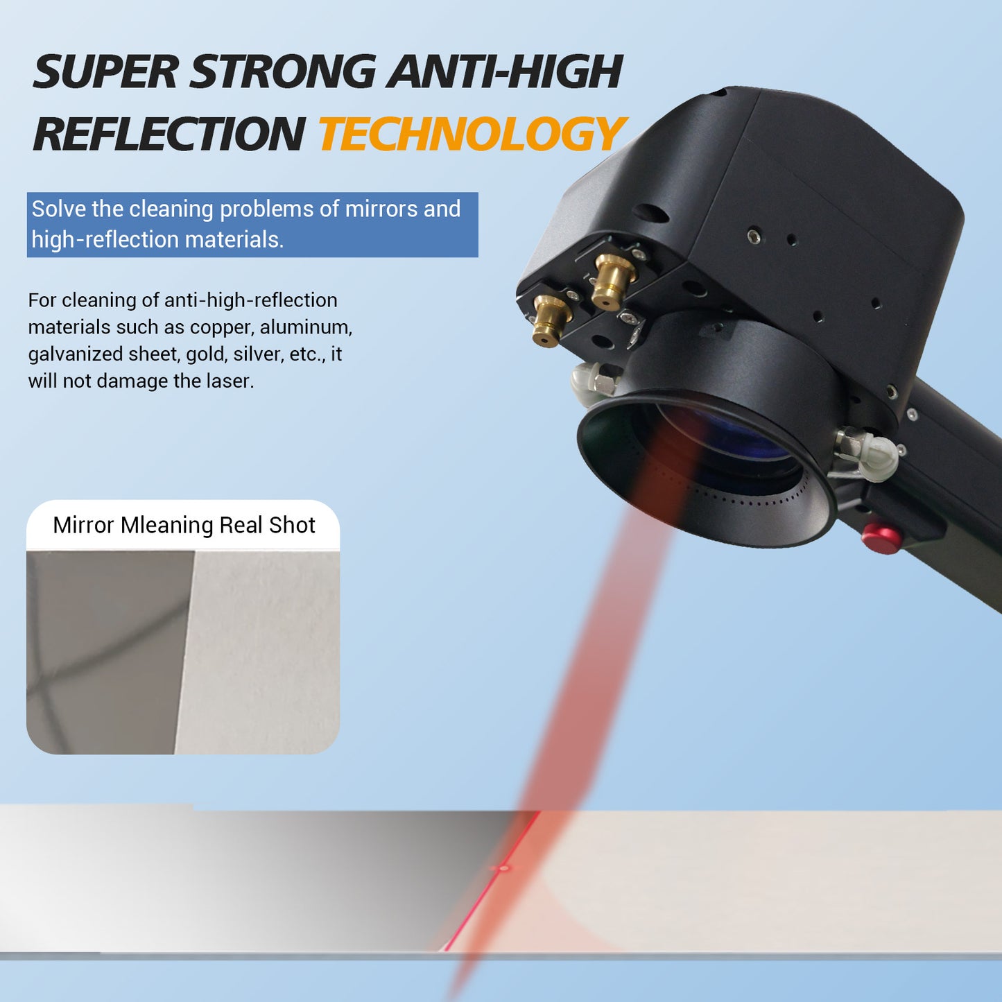 200W/300W Intelligent Interconnection Air-cooled Pulsed Laser Cleaning Machine Specialized Wood Cleaning Wood Paint Remover