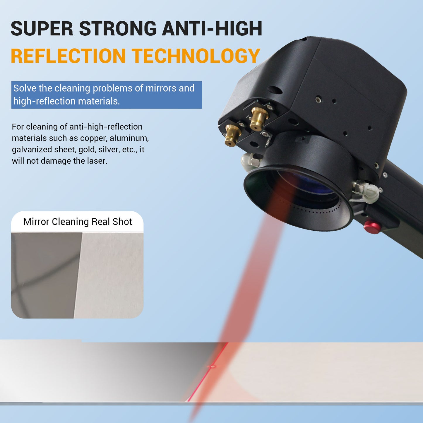 SFX 300W 500W Intelligent Interconnection Portable Air-cooled Pulse Laser Cleaning Machine Metal Wood Rust Paint Oil Oxide Layer Remover