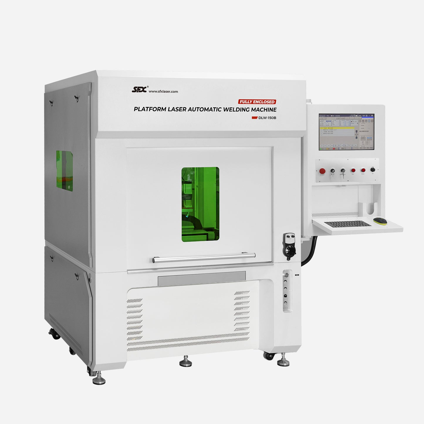 SFX Fully Enclosed Platform On-line Four-axis Linkage Automatic Laser Welding Machine 150W 300W