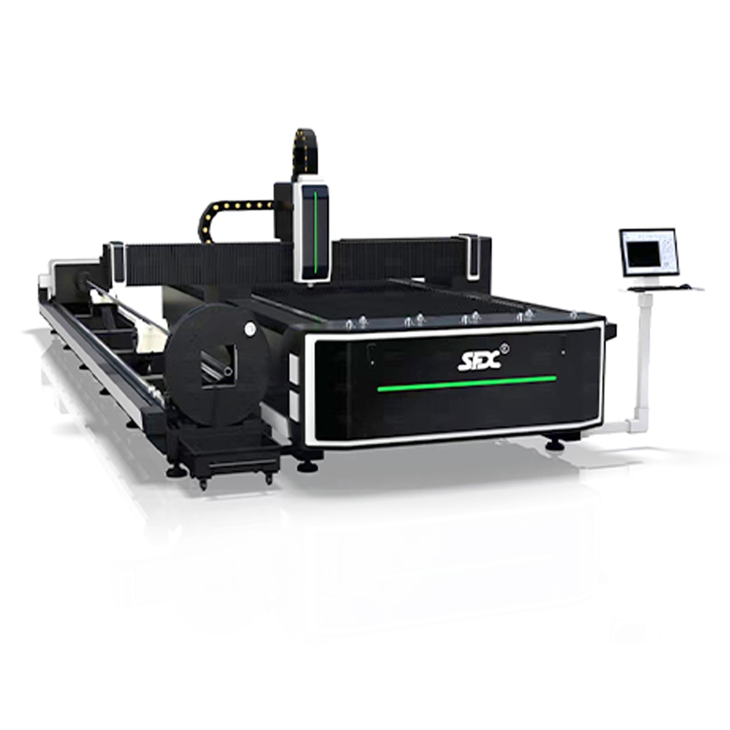 SFX 2000W 3000W 6000W 1530 Metal Sheet And Tube Fiber Laser Cutting Machine Engraving Machine