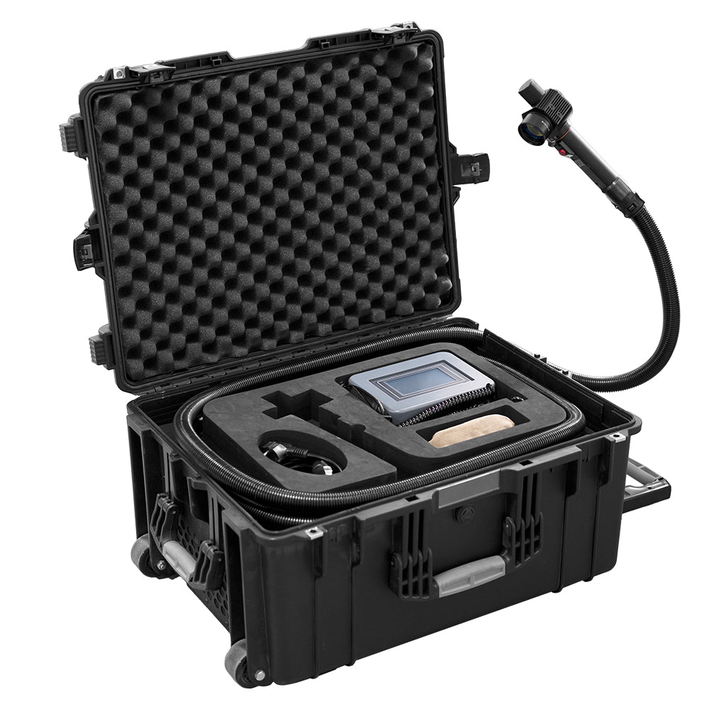 SFX 300W Portable Handheld Pulse Laser Cleaning Machine Metal Rust Oxide Painting Graffiti Oil Remover