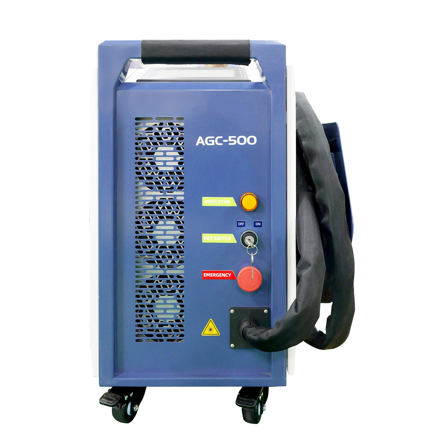SFX 300W Portable Air-cooled Pulse Laser Cleaning Machine Metal Wood Rust Removal with Self-propelled Device 95% New