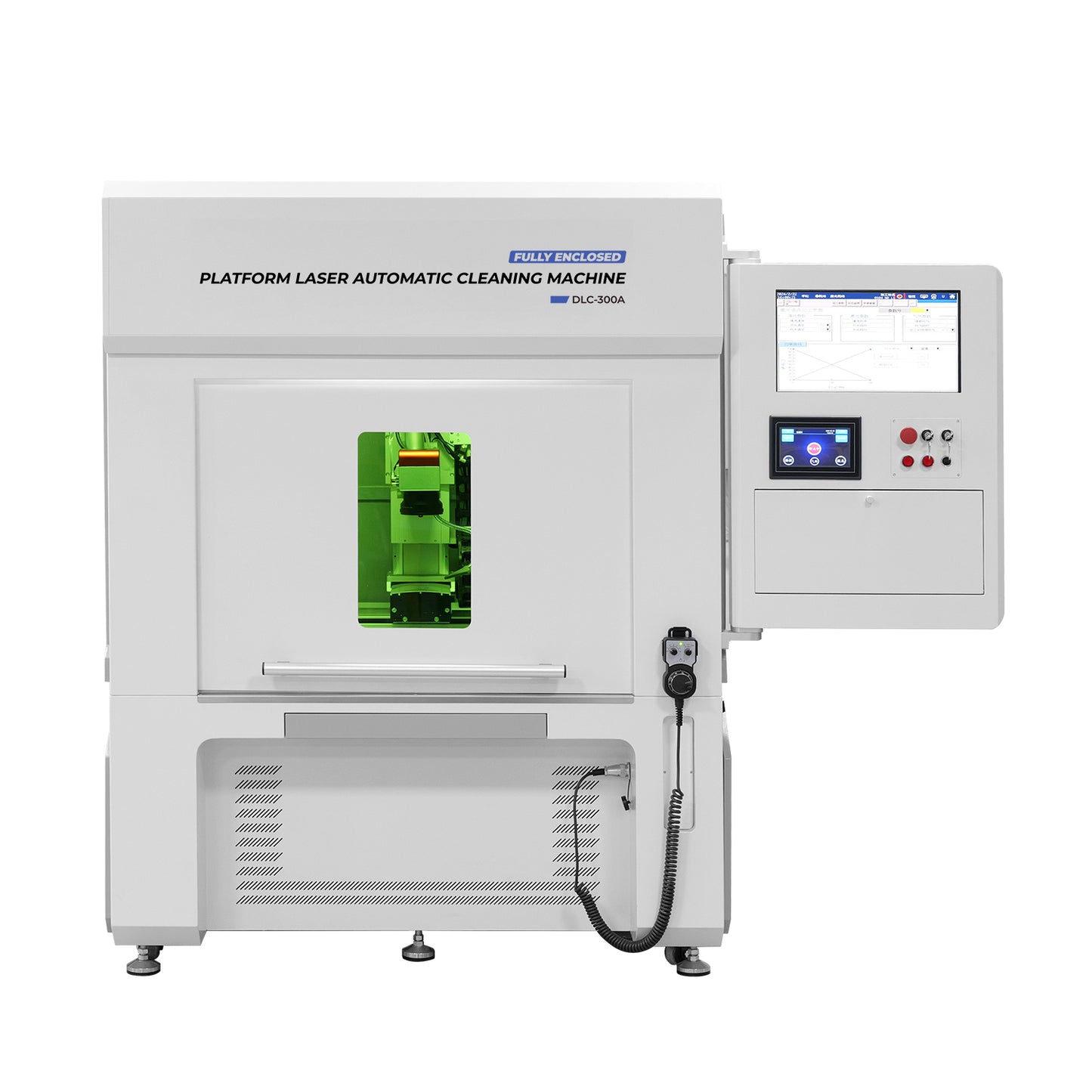 SFX Fully Enclosed Platform Automatic Laser Cleaning Machine, 300W/500W Automatic Online Laser Cleaner