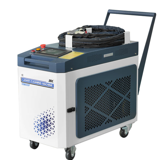 SFX 2000W MAX Laser Cleaner with 20m Fiber Cable Laser Cleaning Machine for Rust Coating Graffiti Oil Removal