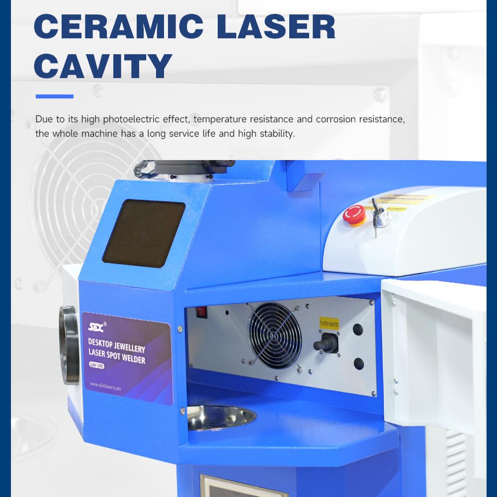 SFX 200W CCD Laser Jewelry Spot Welding Machine Welder for Gold Silver Metal Jewelry