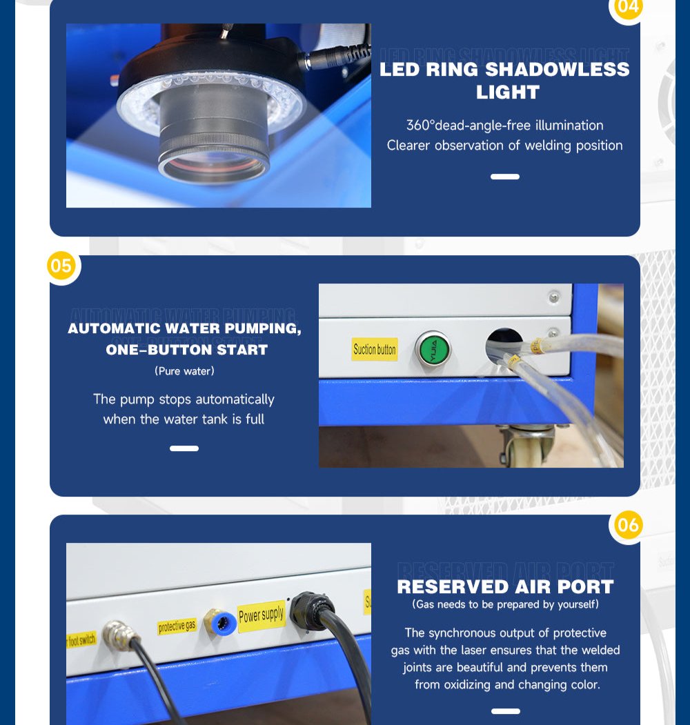 SFX 200W CCD Laser Jewelry Spot Welding Machine Welder for Gold Silver Metal Jewelry
