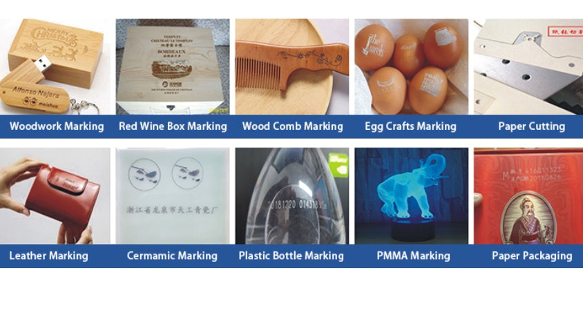 Split CO2 Laser Marking Machine Laser Engraving Machine