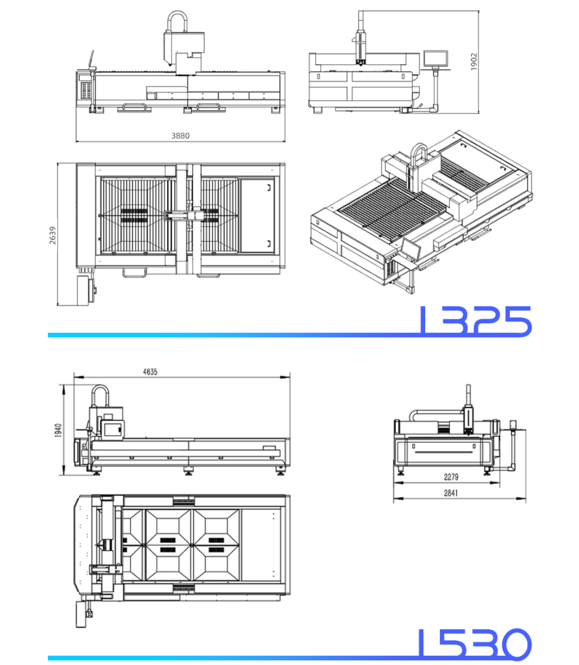 Fiber Laser Cutting Machine Sheet Metal High Precision Laser Cutting Engraving Machine with1500*3000mm Workbed SFX-1530
