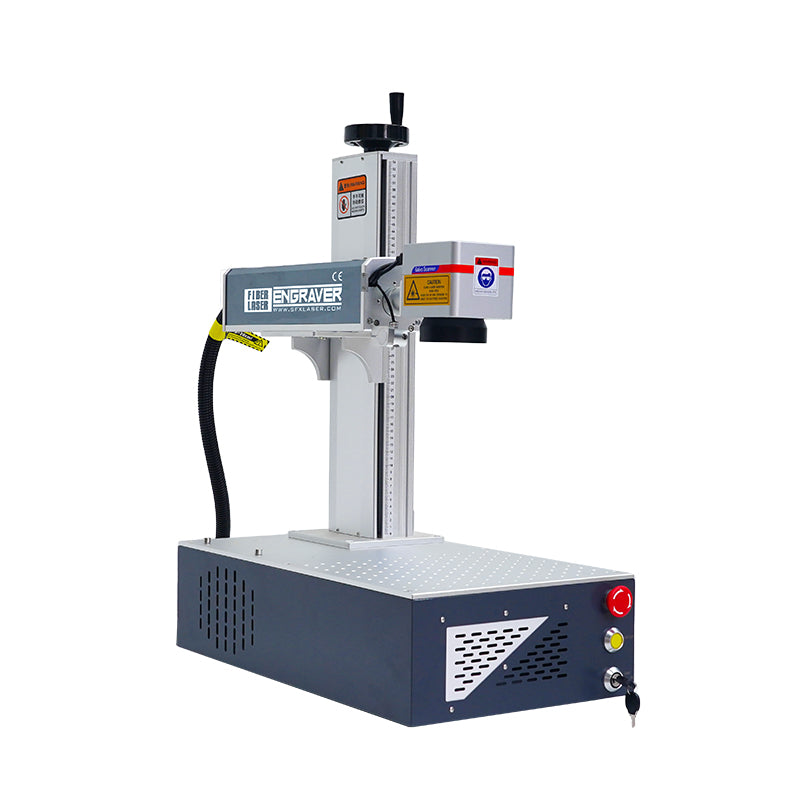 SFX Portable JPT Fiber Laser Marking Machine Fiber Laser Metal Engraver 20W 30W 50W