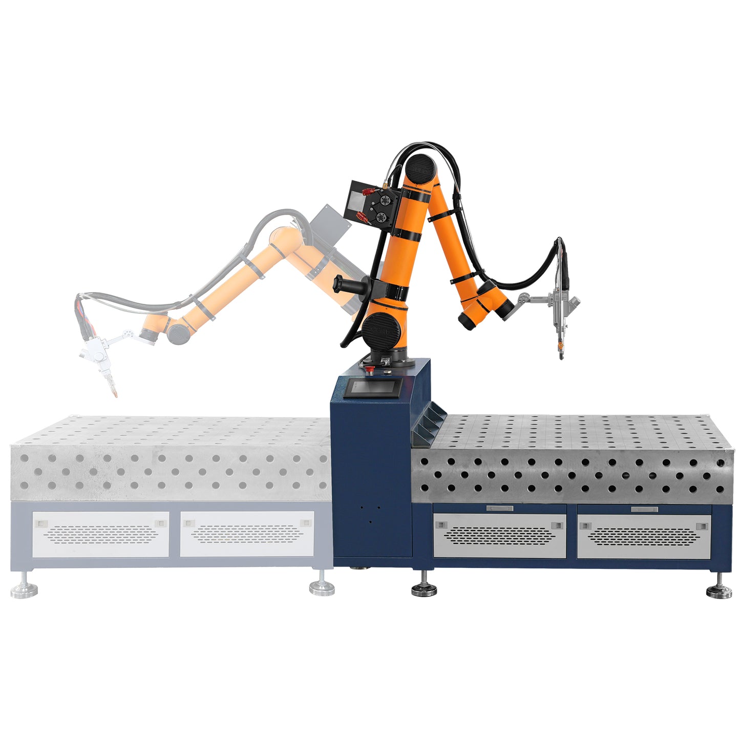 1500W/2000W/3000W Robotic Laser Welding Workstation Six-Axis Robotic Automatic Welding Machine