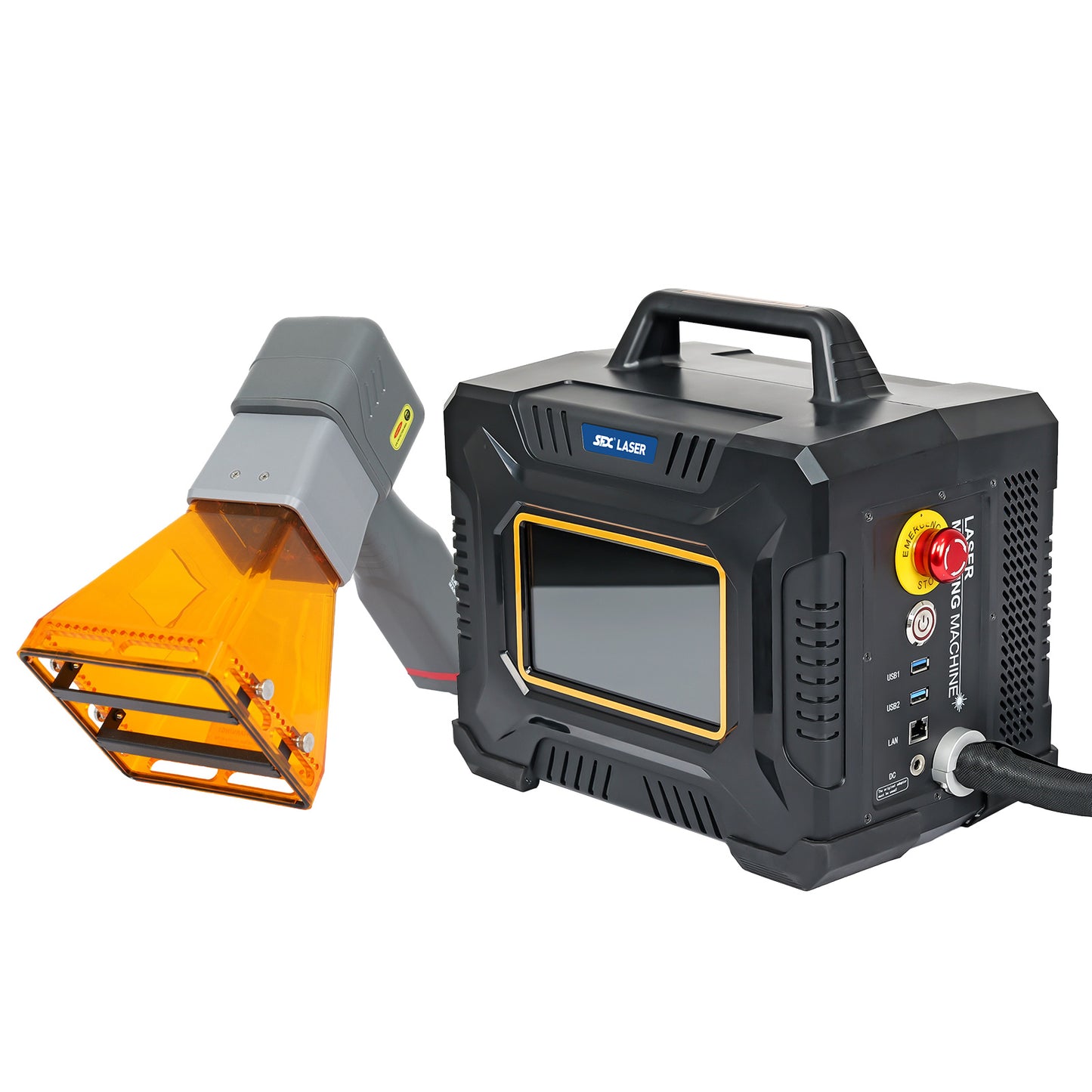 SFX 60W Portable Handheld Laser Marking Machine Metal Laser Engraver Maker Machine