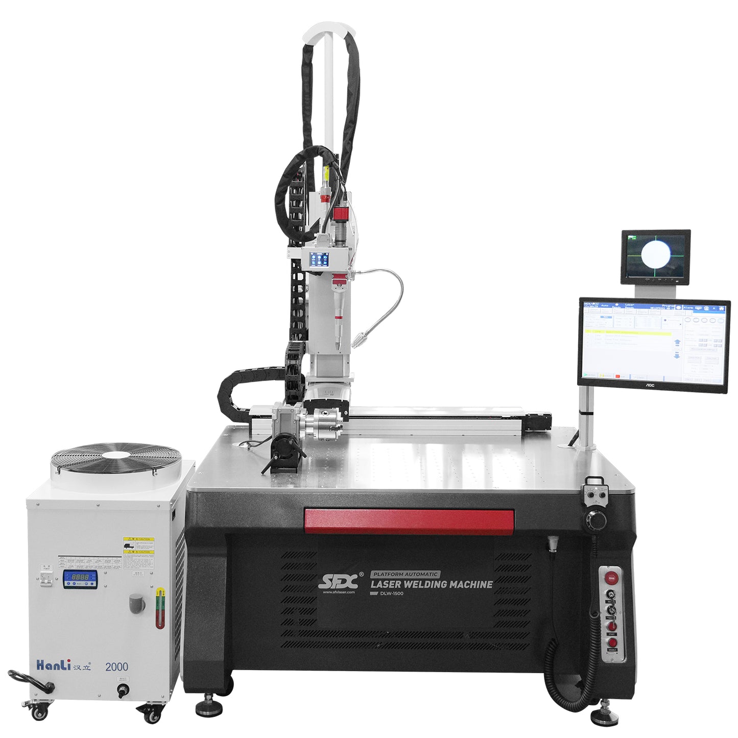 SFX Platform Automatic Laser Welding Machine Thin Metal Plate Laser Welder 1000W 1500W 2000W 3000W