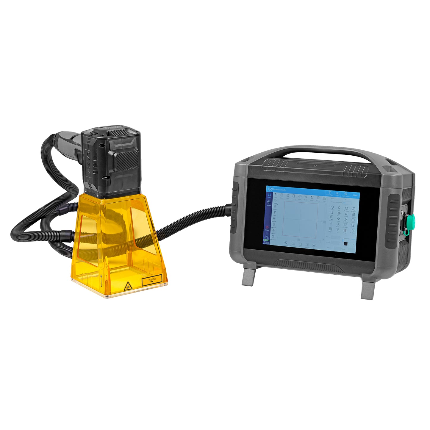 SFX 20W/30W/50W Portable Handheld Laser Marking Machine Metal Laser Engraver Maker Machine