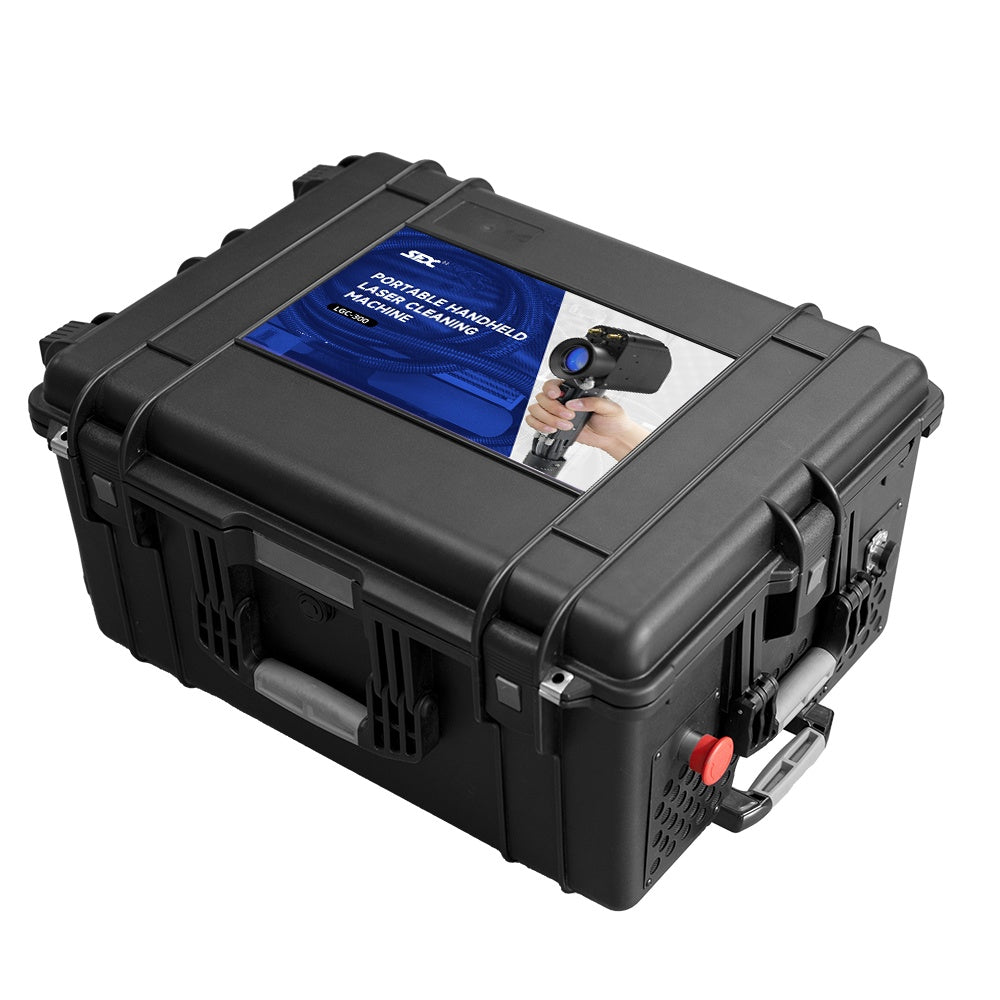 SFX 300W Portable Handheld Pulse Laser Cleaning Machine Metal Rust Oxide Painting Graffiti Oil Remover