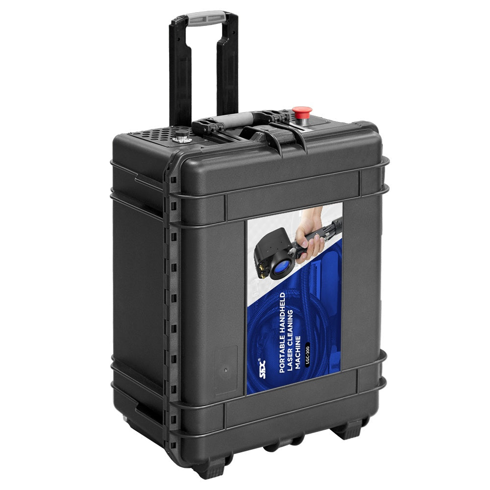 SFX 300W Portable Handheld Pulse Laser Cleaning Machine Metal Rust Oxide Painting Graffiti Oil Remover