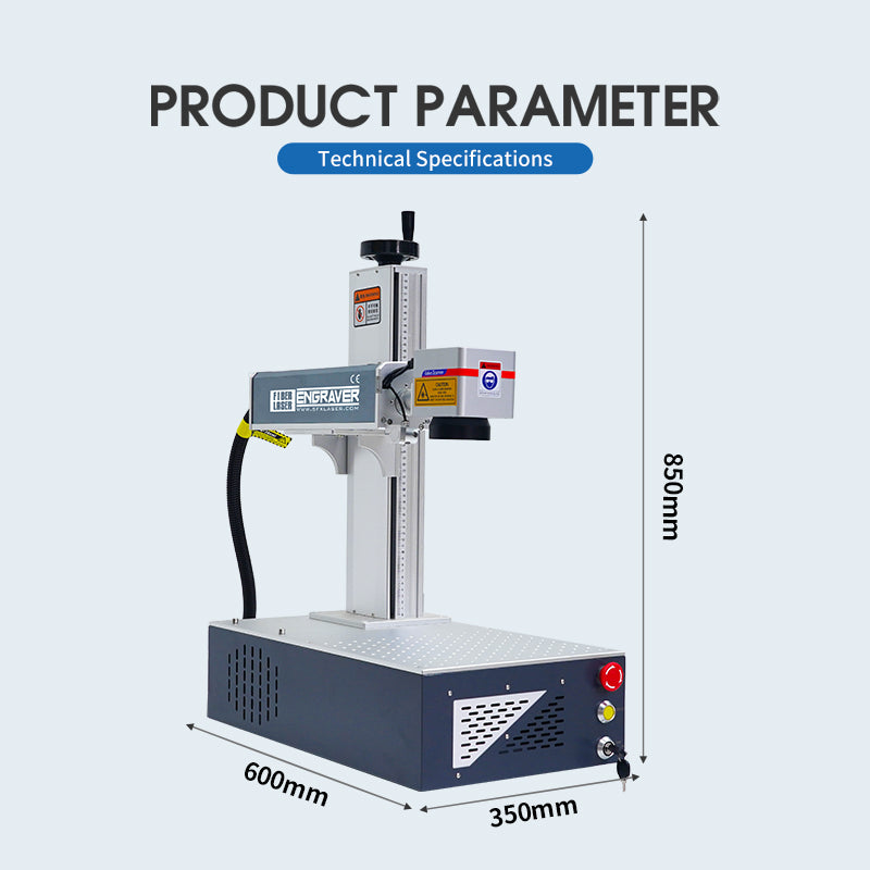 SFX Portable JPT Fiber Laser Marking Machine Fiber Laser Metal Engraver 20W 30W 50W