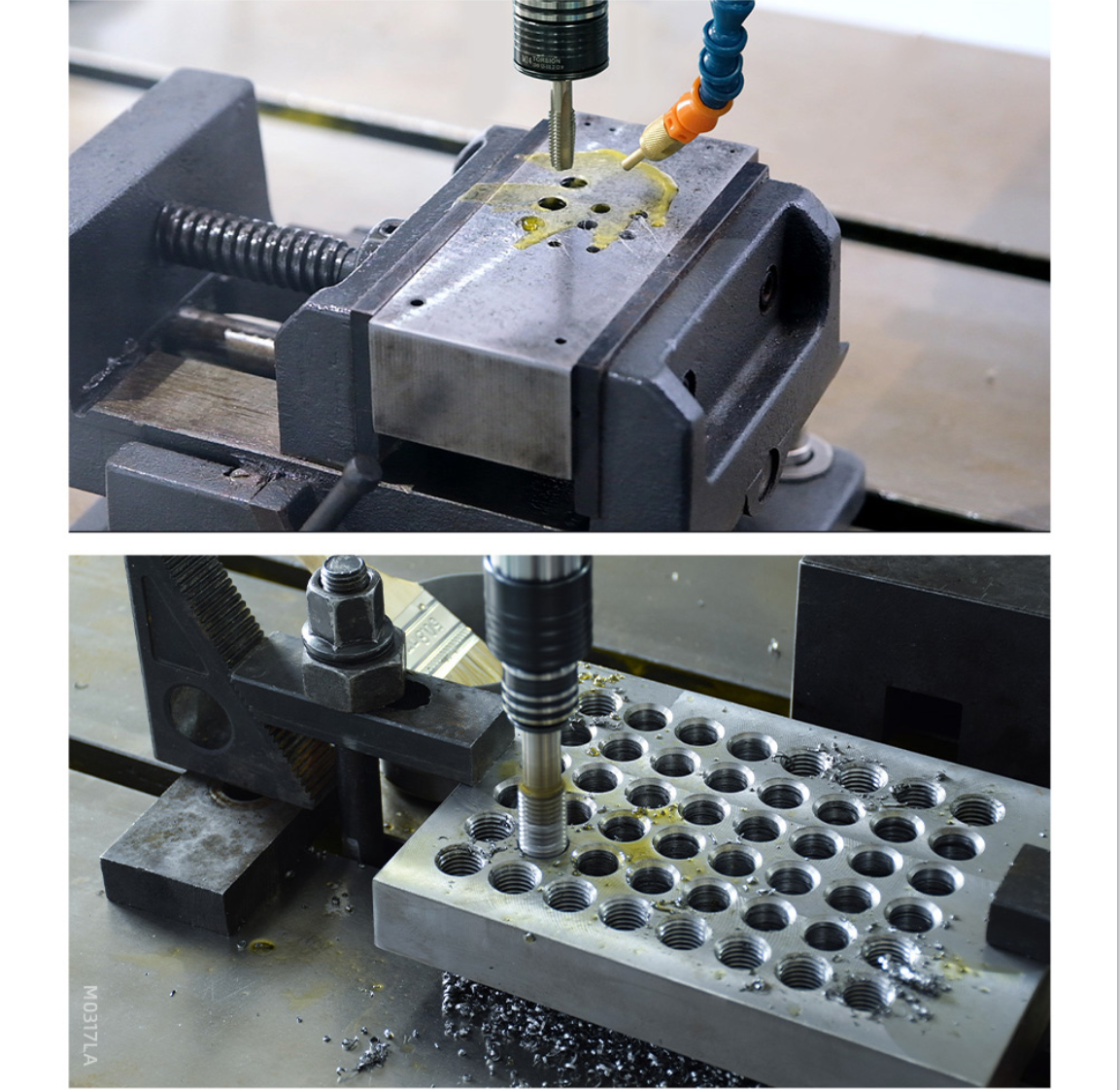 Oil Spraying Function Electric Tapping Arm Machine Universal Flexible Arm M16R M24HR M30R M36R M48R