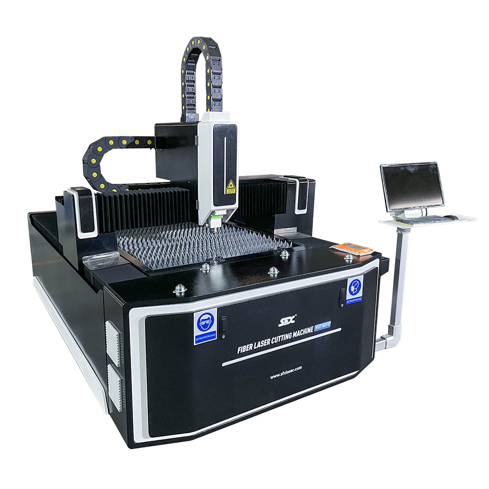 RAYCUS Fiber Laser Cutting Machine 900*1300mm Fiber Laser Cutter for Aluminum Copper Brass