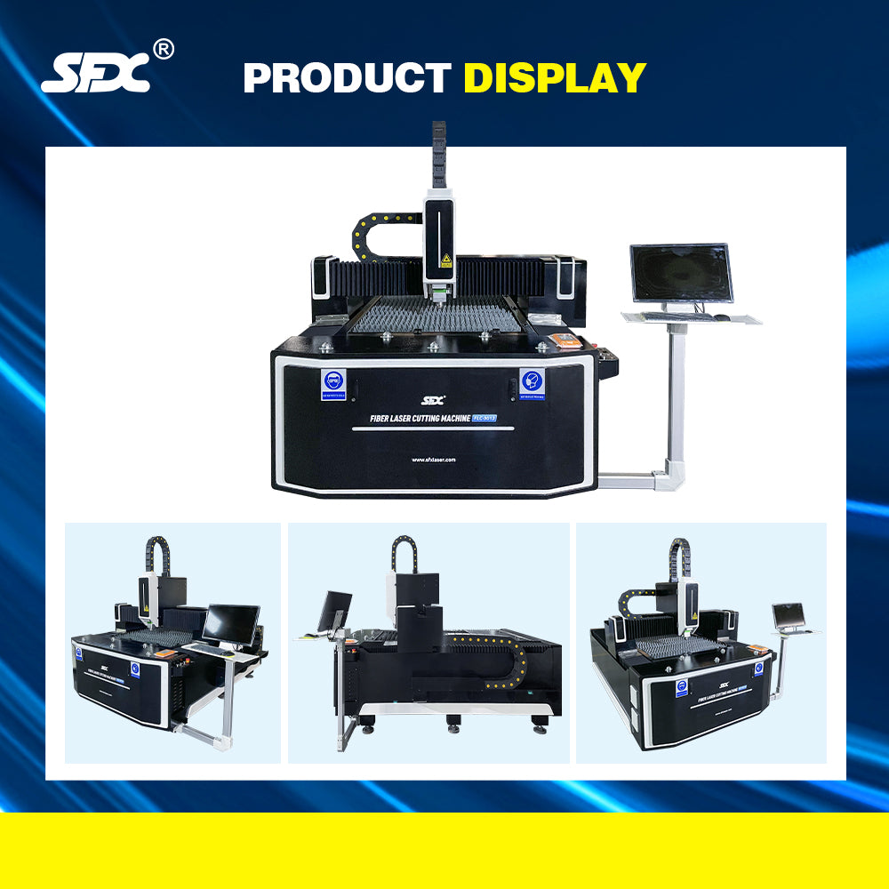 RAYCUS Fiber Laser Cutting Machine 900*1300mm Fiber Laser Cutter for Aluminum Copper Brass