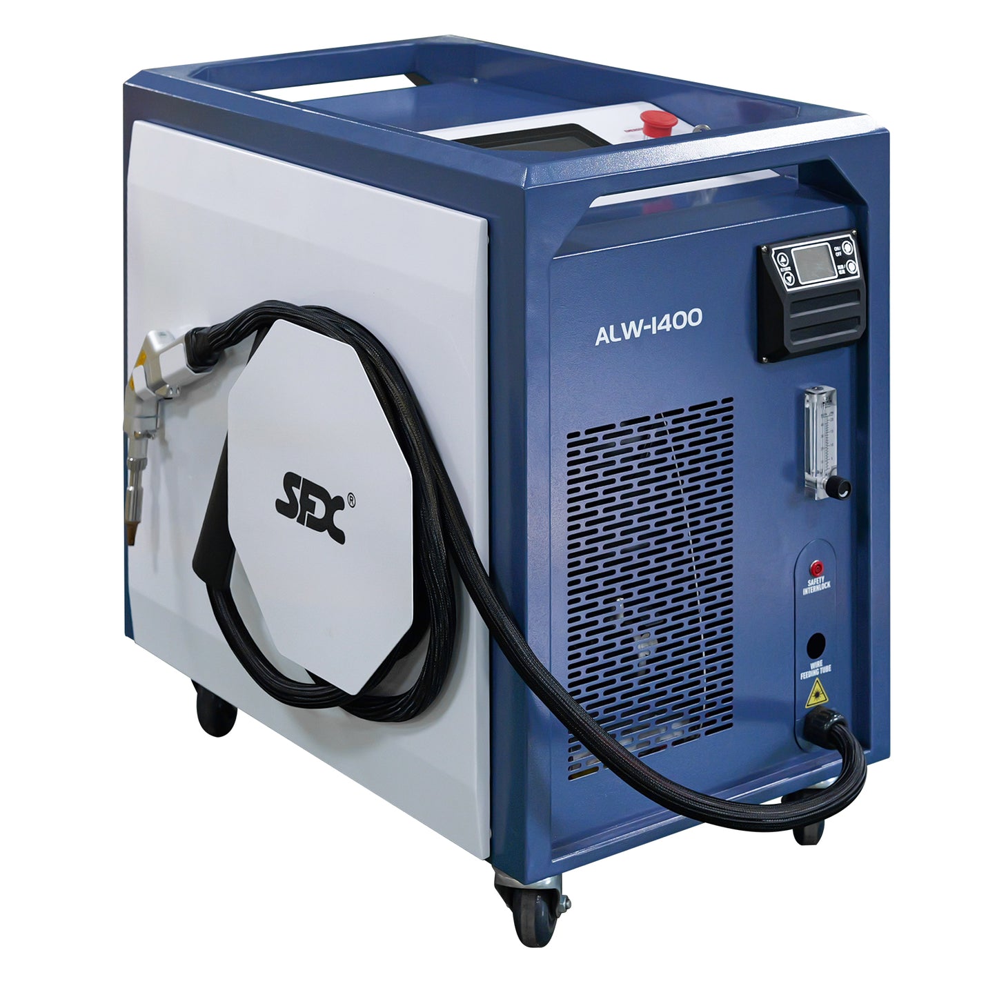 SFX 1400W Handheld Laser Welding Machine Built-in Wire Feeder Self-generated Shielding Gas