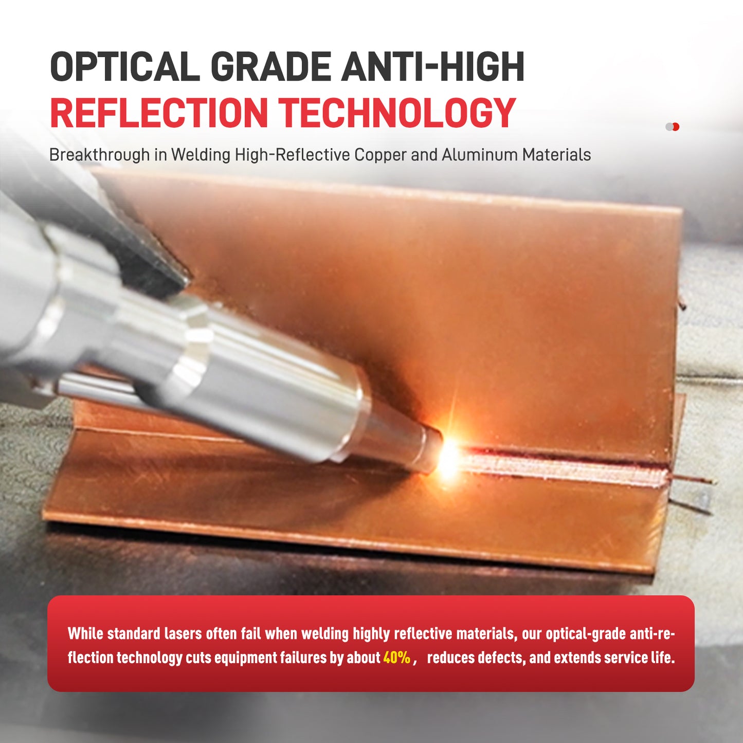 SFX 1400W Handheld Laser Welding Machine Built-in Wire Feeder Self-generated Shielding Gas