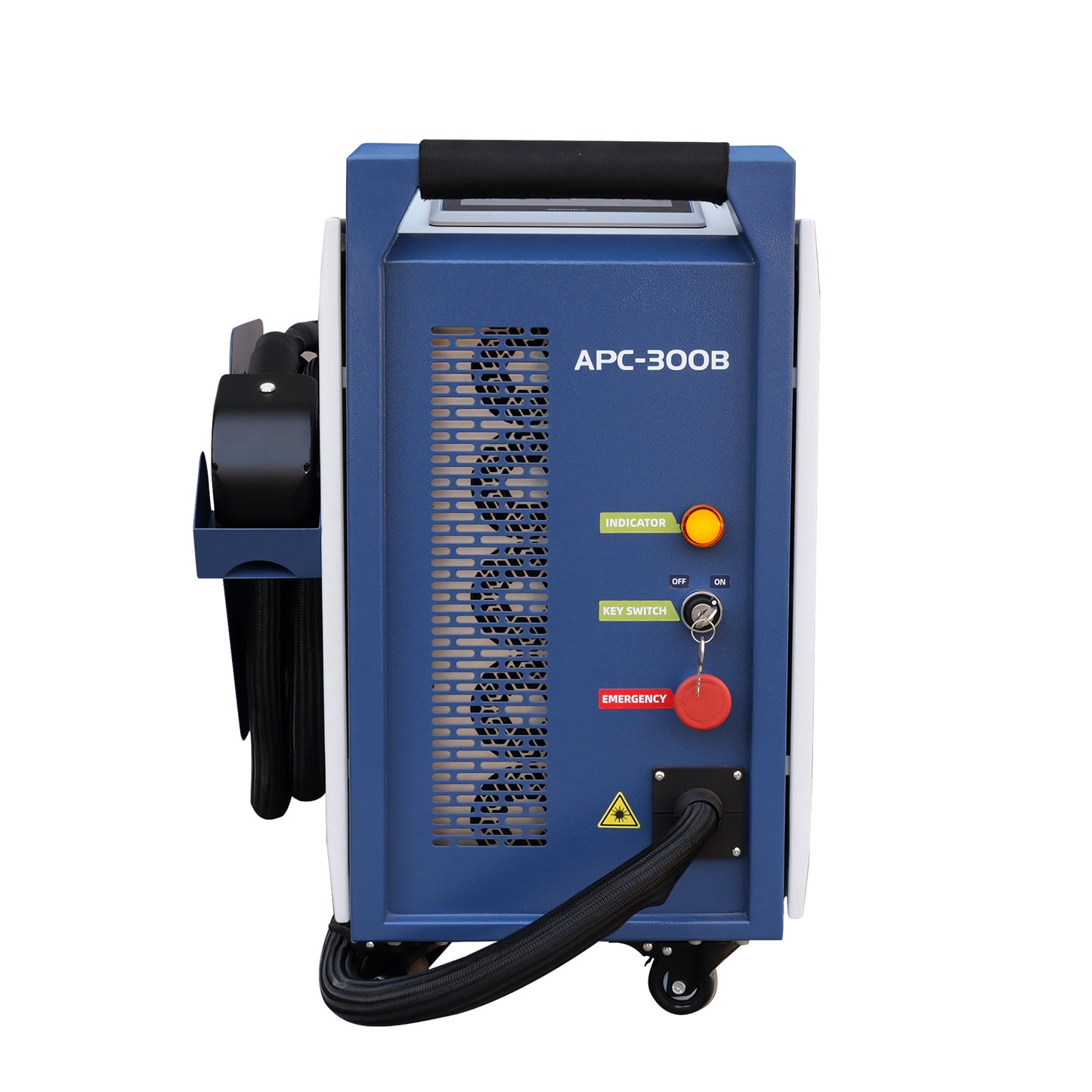 200W/300W Intelligent Interconnection Air-cooled Pulsed Laser Cleaning Machine Specialized Wood Cleaning Wood Paint Remover