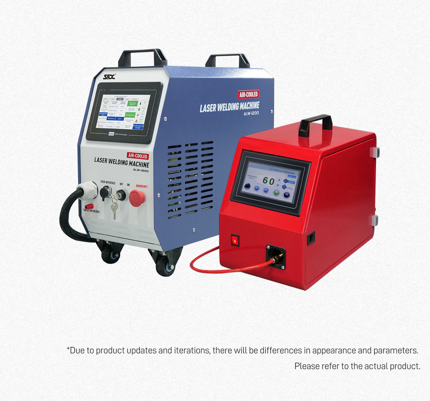 SFX 1200W Handheld Laser Welding Machine Portable 2 in 1 Laser Welder&Cleaner Wire Feeder Included