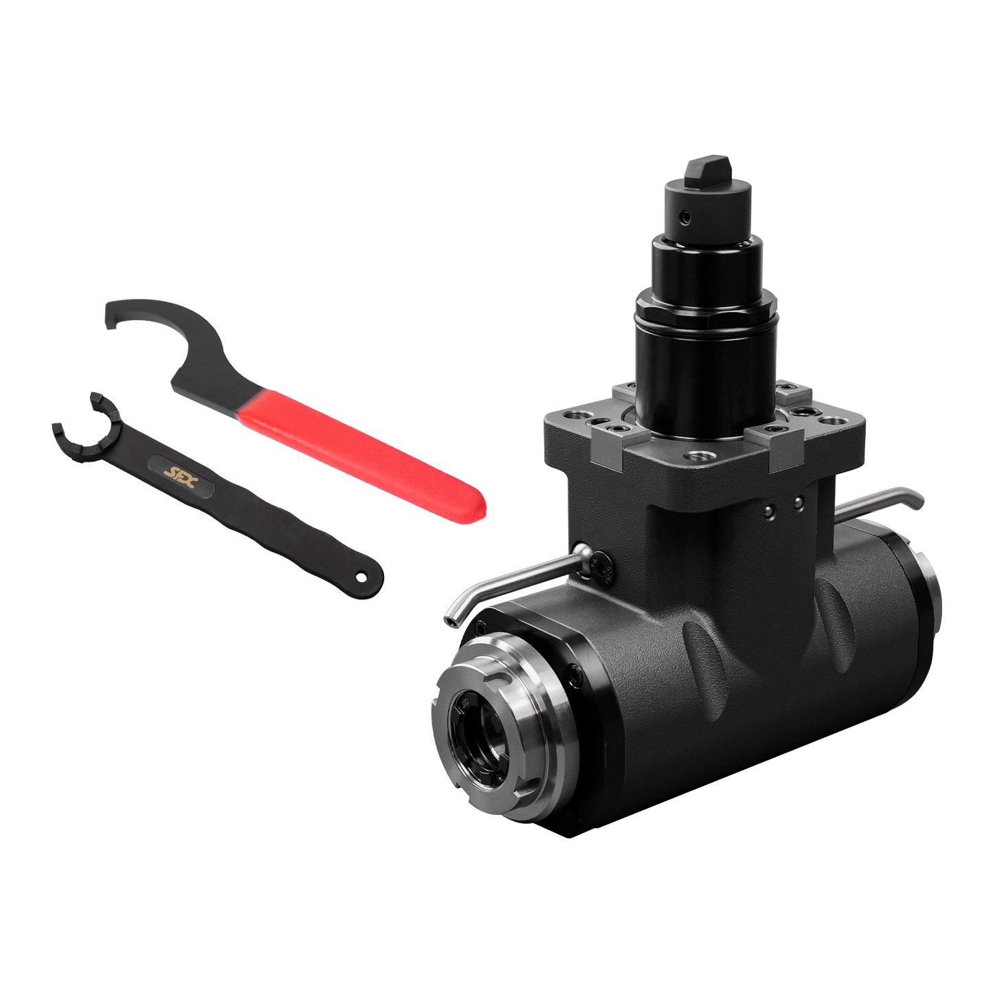 SFX BMT Driven Tool Holder BMT45 BMT55 BMT65 Axial and Radial Live Tool Holders With The Elastic clearance elimination wedges