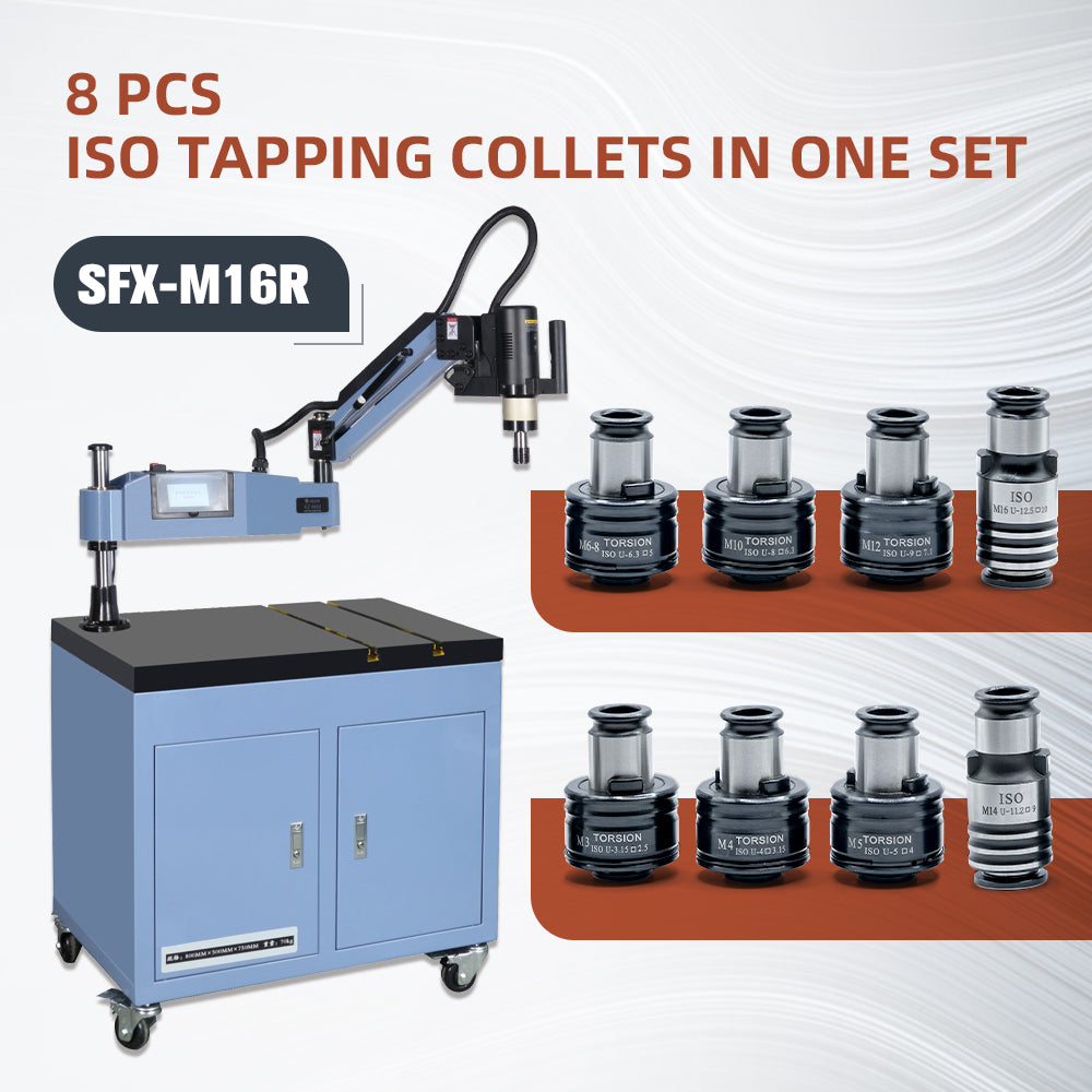GT12 ISO Tapping Collects for M16R Electric Tapping Arm Machine