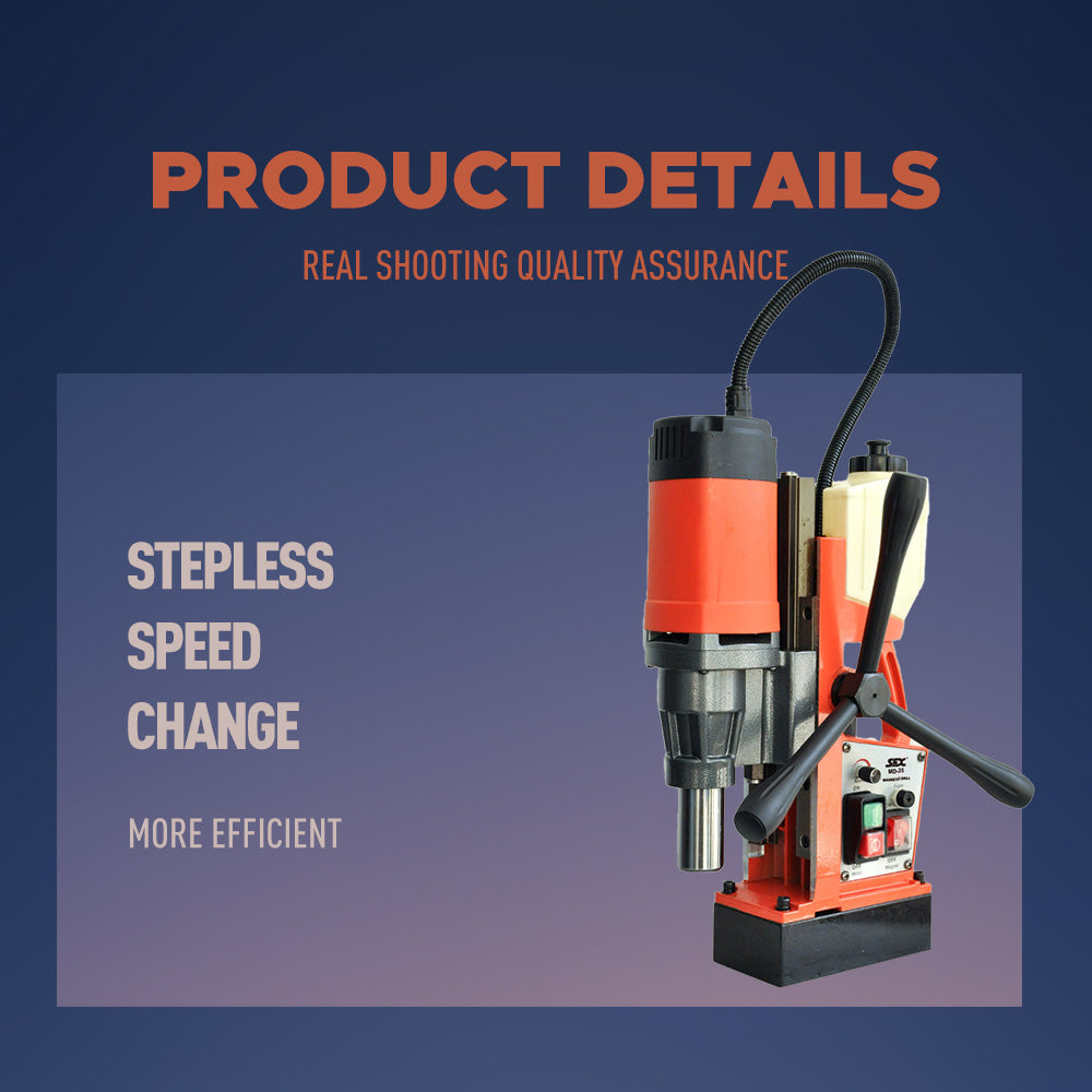 SFX 1100W Portable Magnetic Drill Machine Electric Precision Drilling Machine, 40 mm Core Depth