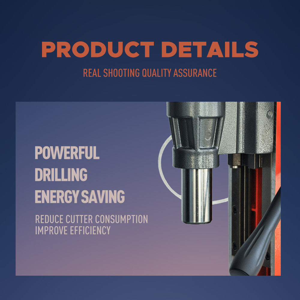 SFX 1100W Portable Magnetic Drill Machine Electric Precision Drilling Machine, 40 mm Core Depth