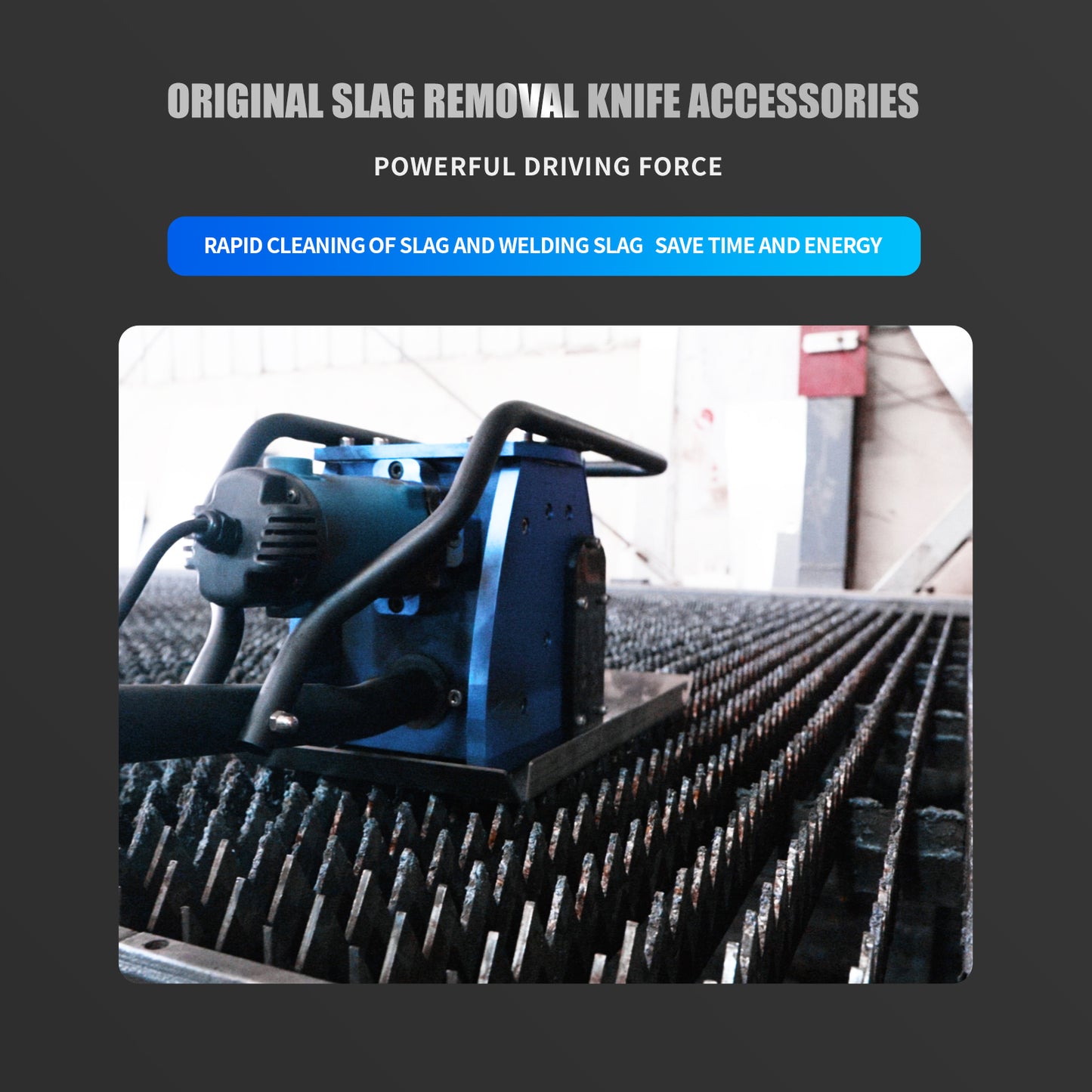 Integral Forging Slat Cleaning Knife Tools for Laser Slat Cleaning Machine