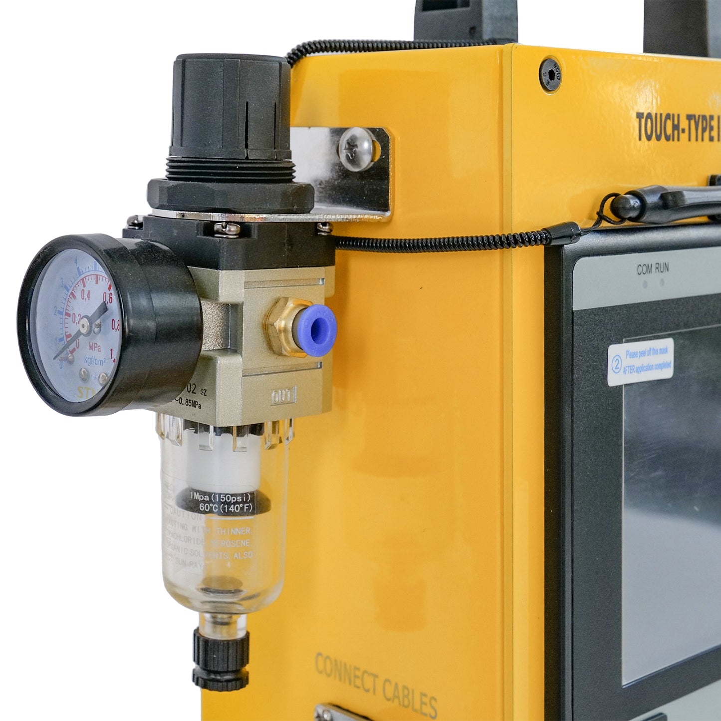 SFX Portable Pneumatic Dot Peen Marking Machine For Metal Engraving Chassis Number VIN Code Marking US Stock 95% New