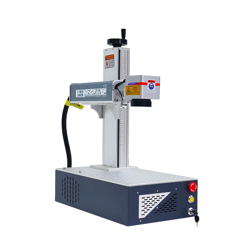 SFX Portable JPT Fiber Laser Marking Machine Fiber Laser Metal Engraver 20W 30W 50W