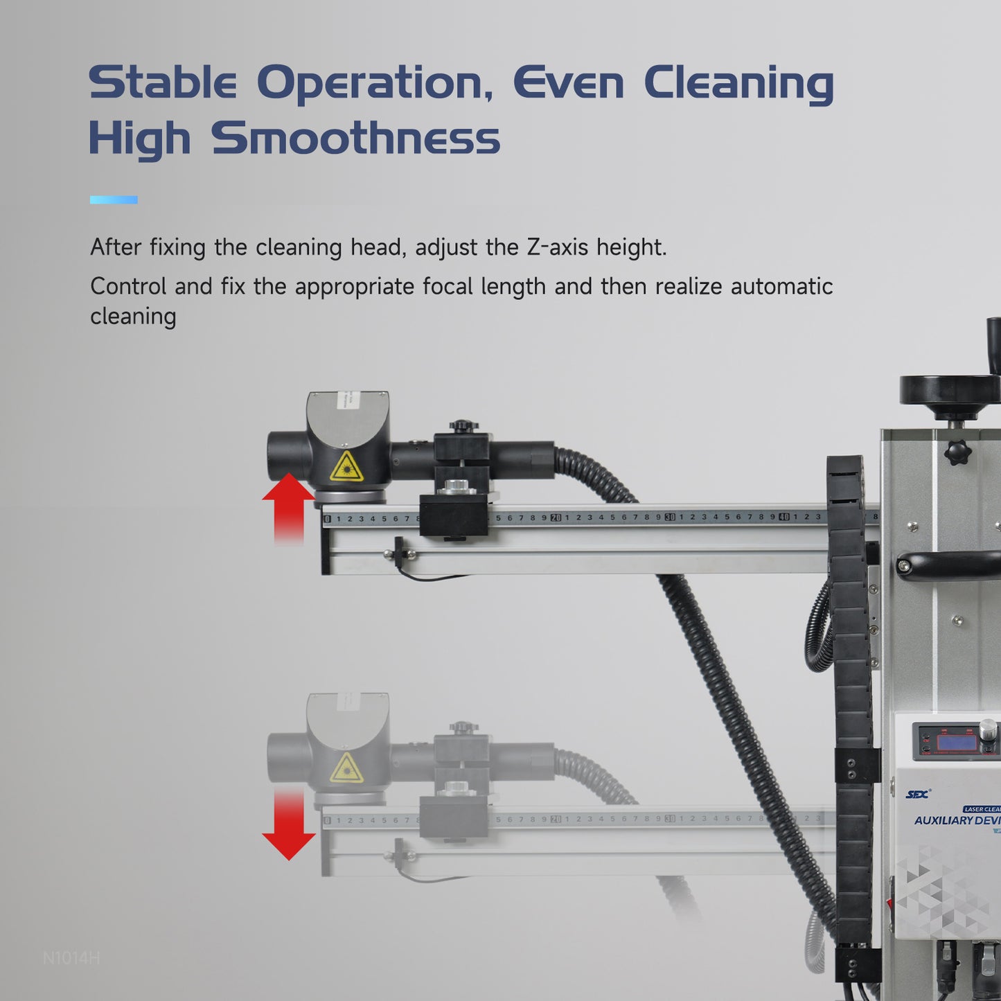 SFX Laser Cleaning Auxiliary Device JF-500 For Stable Operation,Cleaning High Smoothness