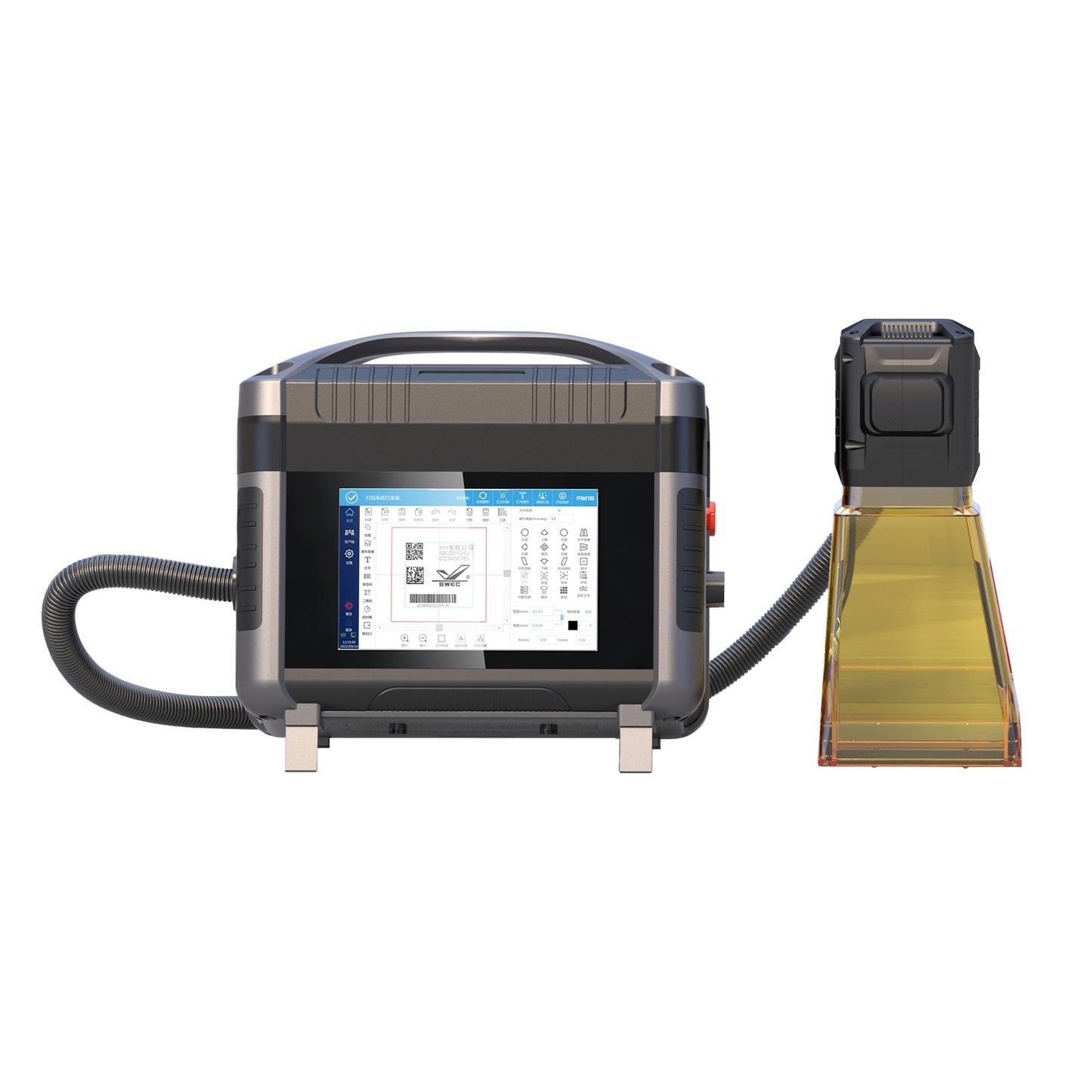 SFX 20W/30W/50W Portable Handheld Laser Marking Machine Metal Laser Engraver Maker Machine