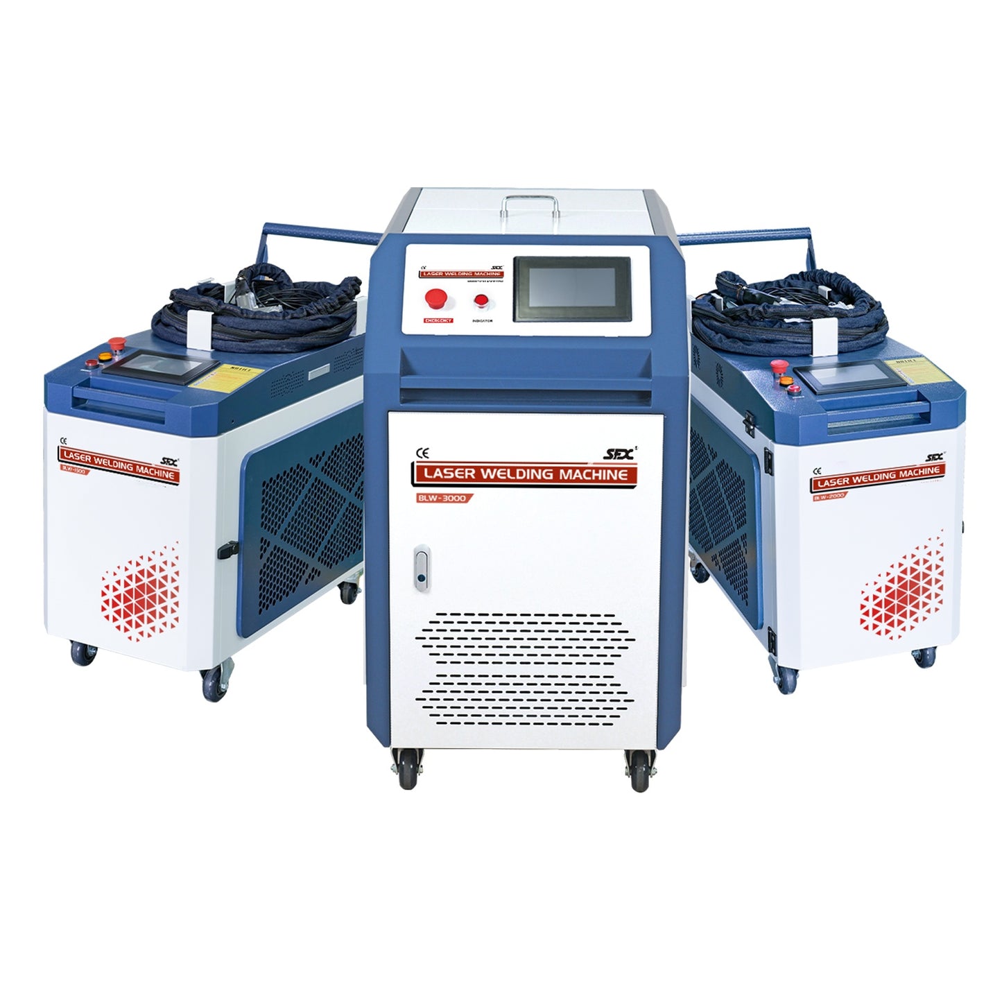 US Stock SFX 2000W Handheld Fiber Laser Welding Cleaning 2 in 1 Machine Laser Welder