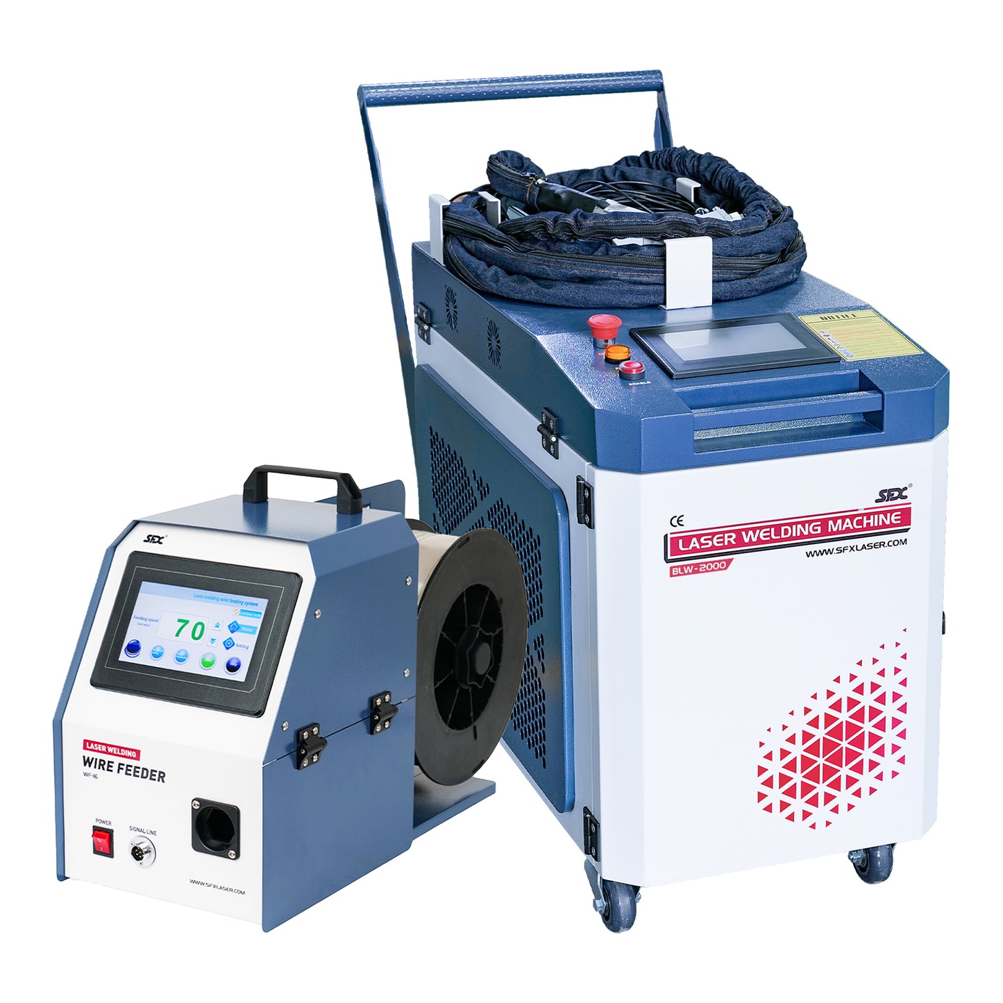 SFX Handheld Fiber Laser Welding Cleaning 2 in 1 Machine 1500W/2000W/3000W Laser Welder