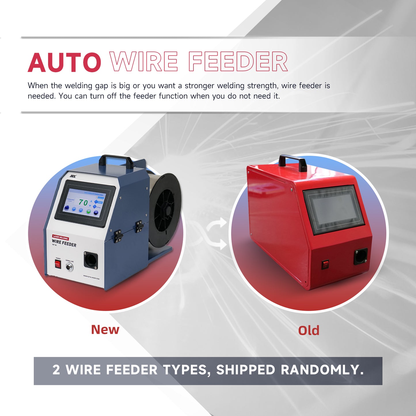 SFX Handheld Fiber Laser Welding Cleaning 2 in 1 Machine 1500W/2000W/3000W Laser Welder
