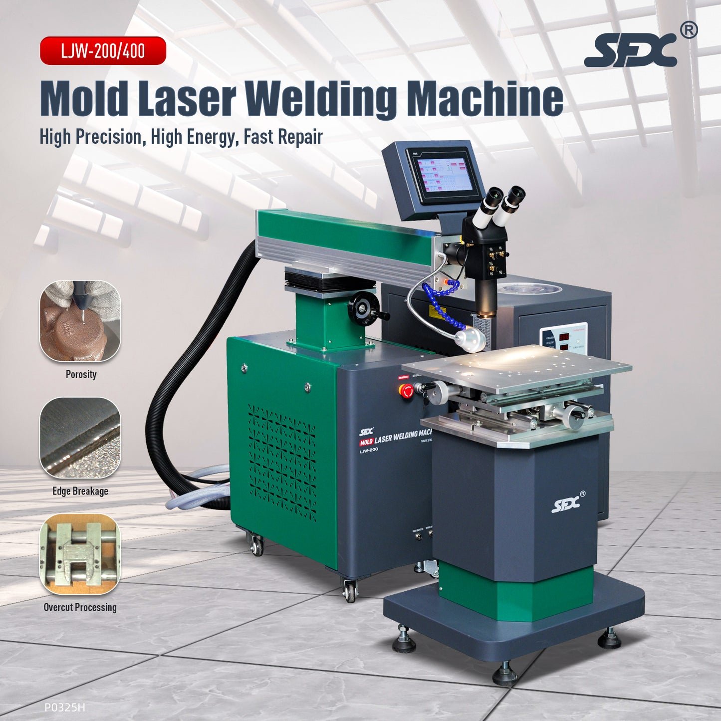 SFX 200W 400W Mold Repair Laser Welding Machine for Precision Mold Repair Casting Defect Correction Metal Welding