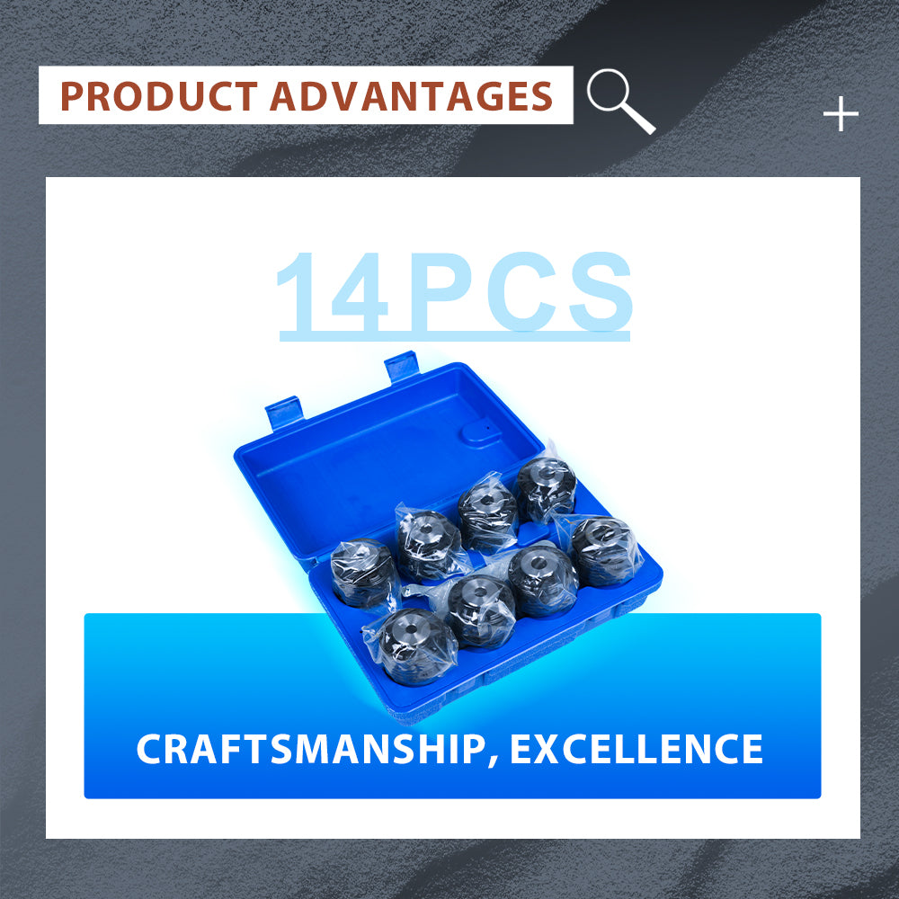 TC820 ANSI Tapping Collets for M36R Tapping Arm Machine Compatible for TC820 Collet Holder,14PCS