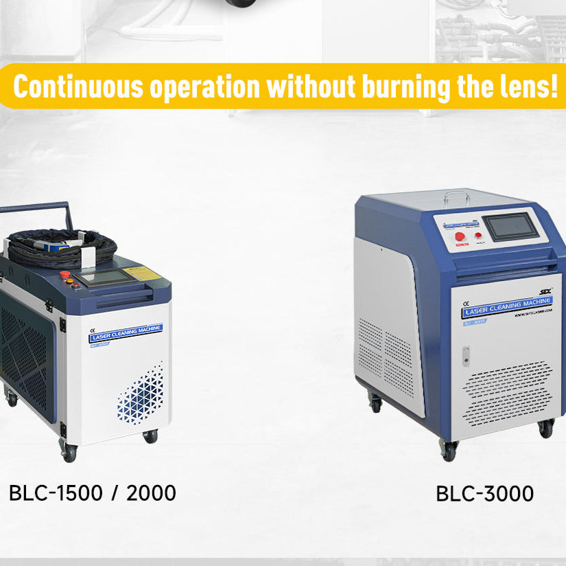 SFX 3000W Laser Cleaning Machine Metal Rust Oxide Painting Oil Removal