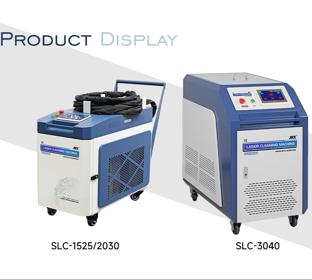 SFX 1.5KW/2KW/3KW Smart Interconnection Anti-Freeze MAX Laser Cleaning Machine Metal Rust Oxide Painting Oil Removal
