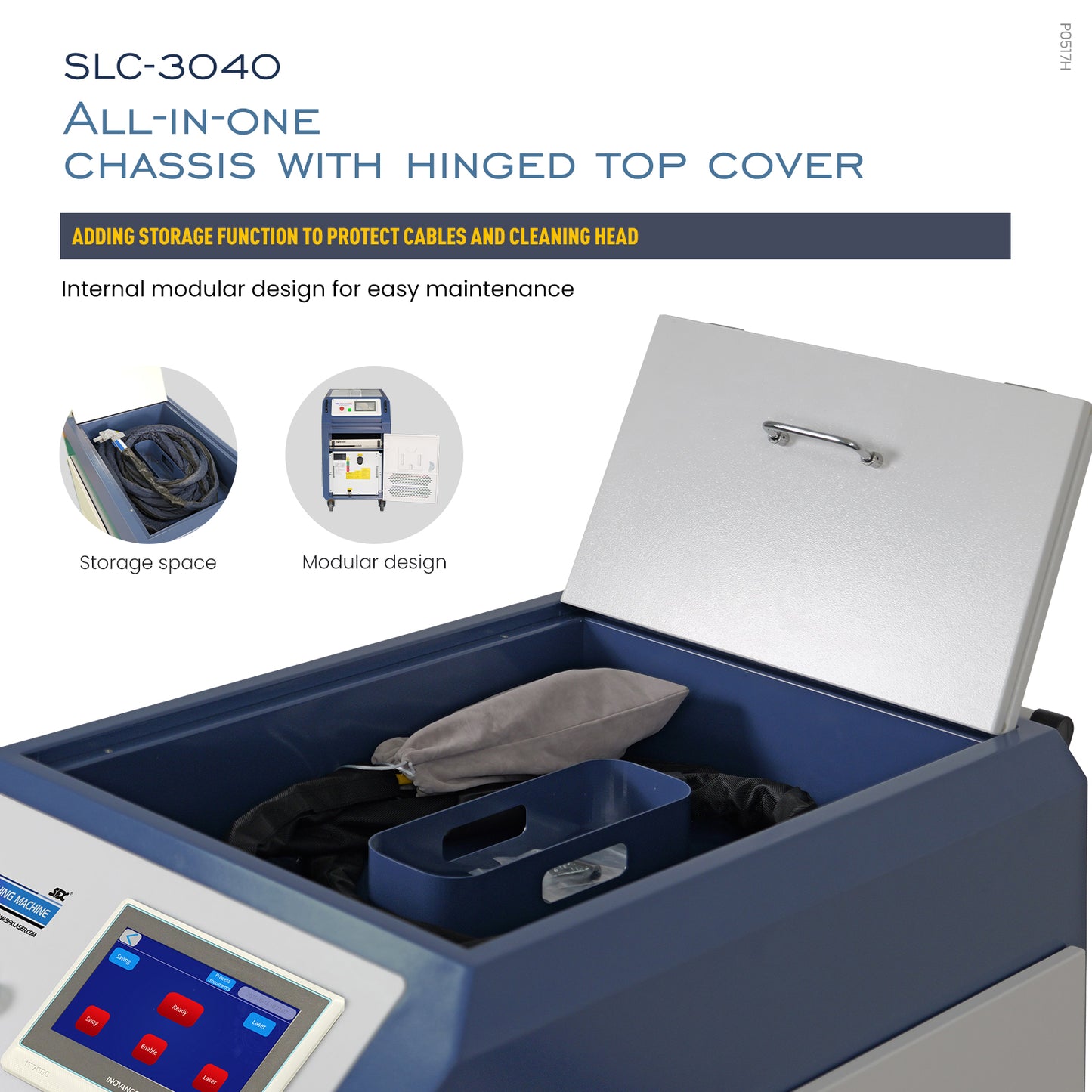 SFX 1.5KW/2KW/3KW Smart Interconnection Anti-Freeze MAX Laser Cleaning Machine Metal Rust Oxide Painting Oil Removal
