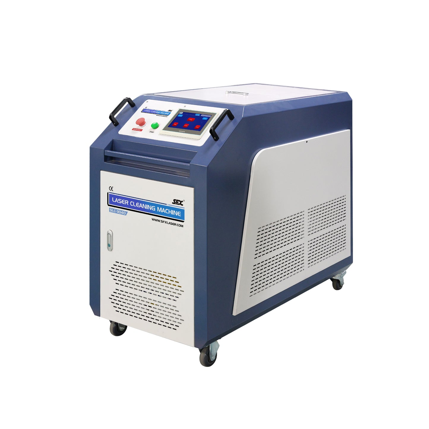 SFX 1.5KW/2KW/3KW Smart Interconnection Anti-Freeze MAX Laser Cleaning Machine Metal Rust Oxide Painting Oil Removal