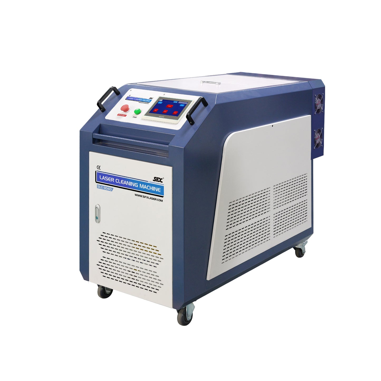 SFX 1.5KW/2KW/3KW Smart Interconnection Anti-Freeze MAX Laser Cleaning Machine Metal Rust Oxide Painting Oil Removal