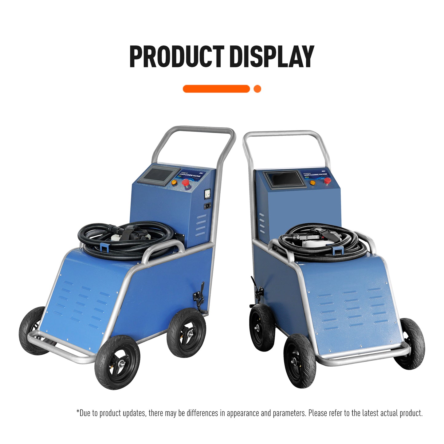 SFX 300W Off-Road Pulse Laser Cleaning Machine For Outdoor Field Oil Stains Paint Coating Remove