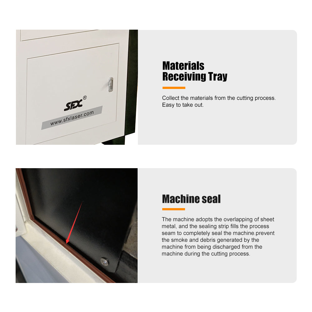 SFX High Precision Metal Laser Cutting Machine 300*300mm Gold Silver Fiber Laser Cutting Machine