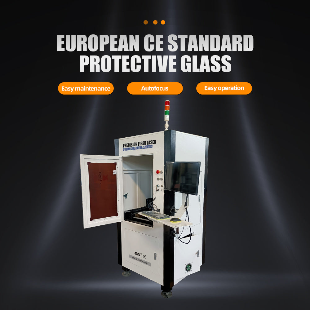 SFX High Precision Metal Laser Cutting Machine 300*300mm Gold Silver Fiber Laser Cutting Machine